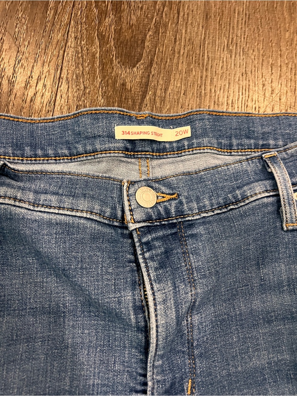 Straight Women’s Jeans in Medium Blue - Size 20W